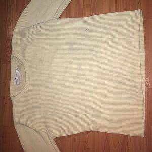 Tommy Hilfiger yellow sweater
